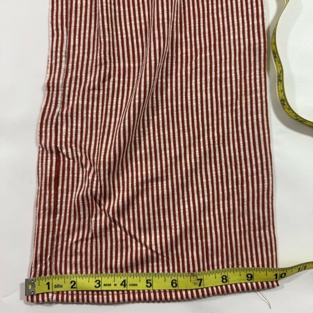 New ModCloth For the Bliss of It Jumpsuit Orange Stripes - Picture 8 of 9